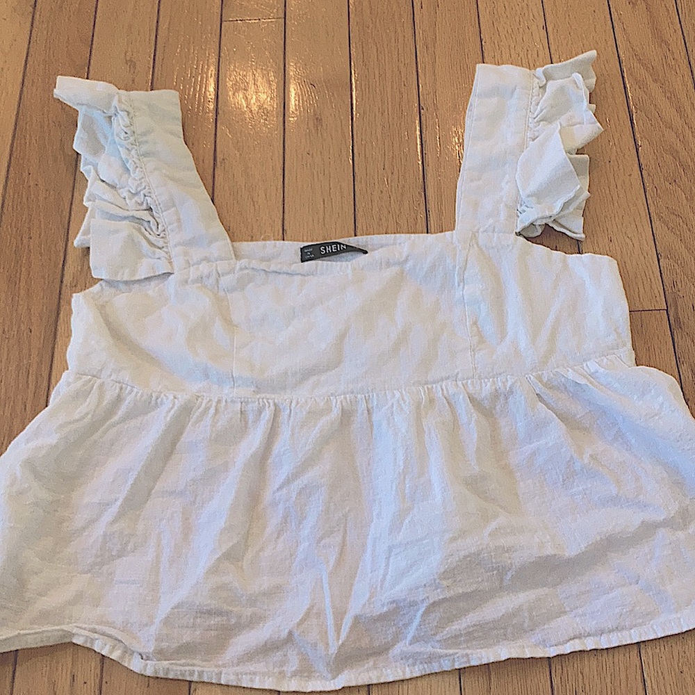 SHEIN white tank top